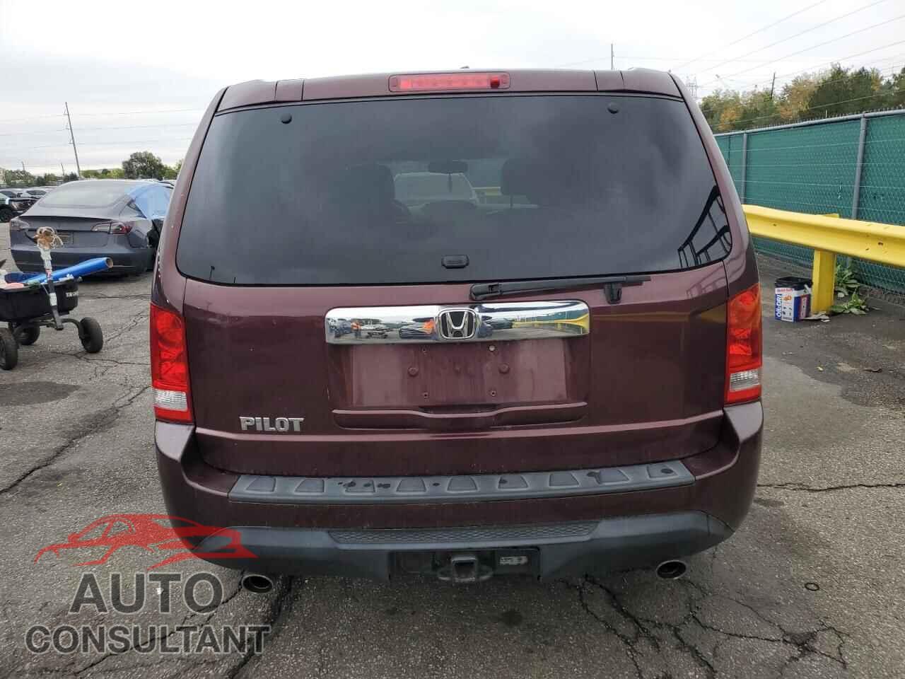 HONDA PILOT 2013 - 5FNYF3H52DB019921