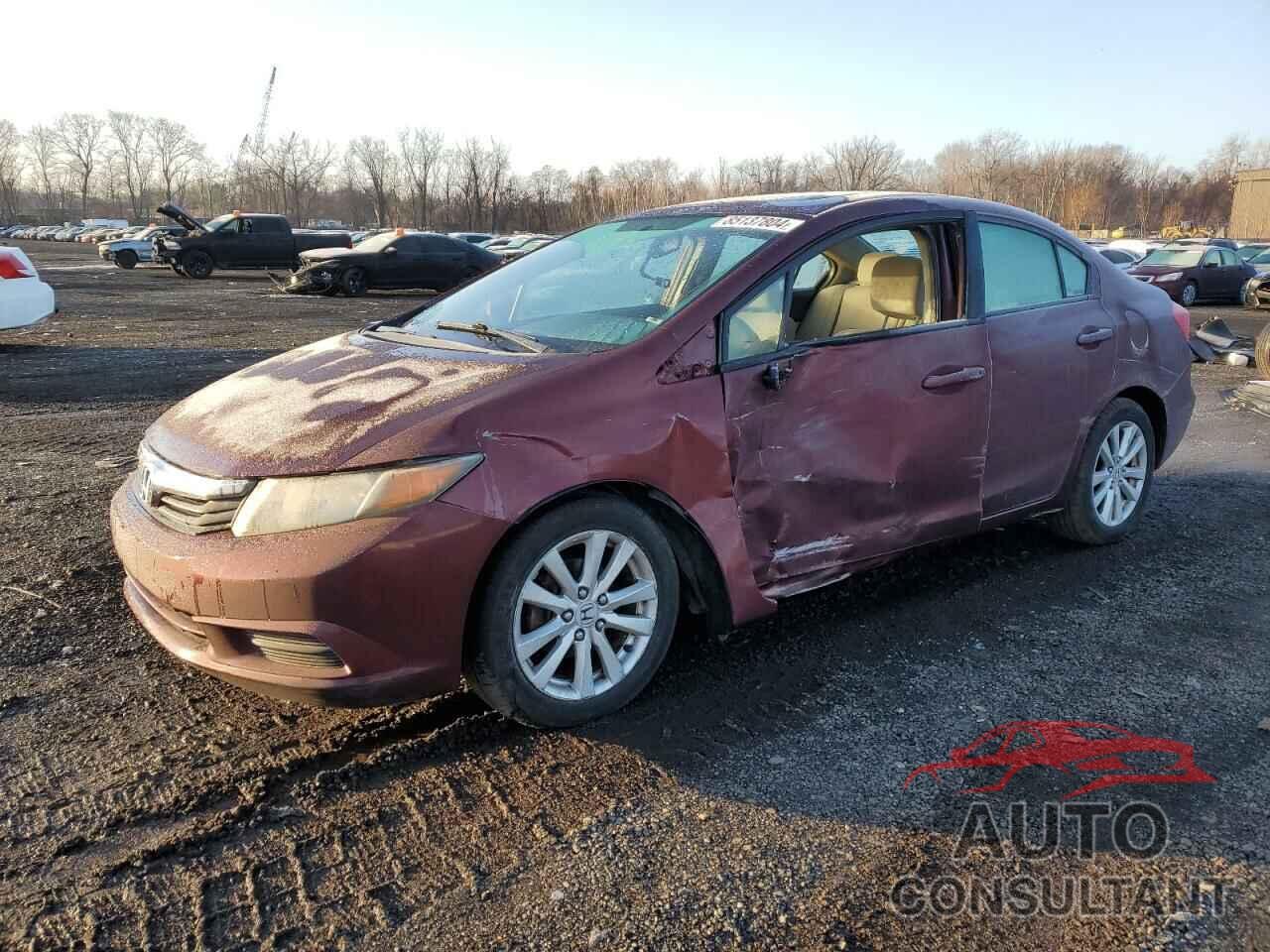 HONDA CIVIC 2012 - 19XFB2F84CE326120