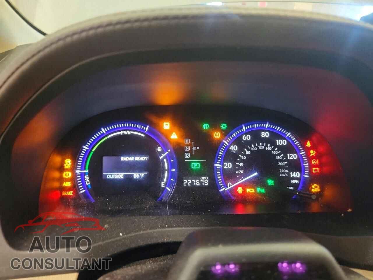 LEXUS HS 2010 - JTHBB1BA3A2026109