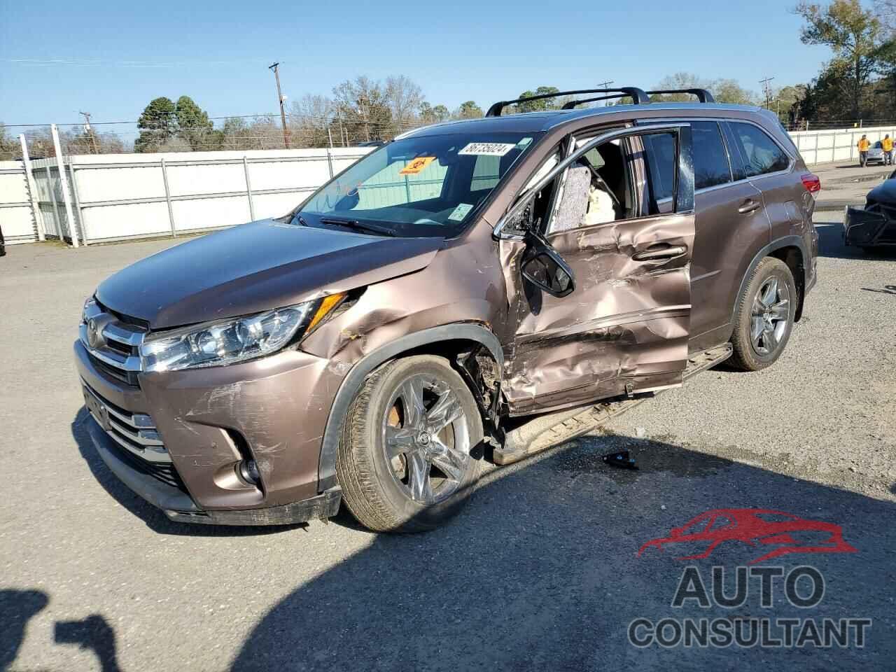 TOYOTA HIGHLANDER 2019 - 5TDDZRFHXKS974609