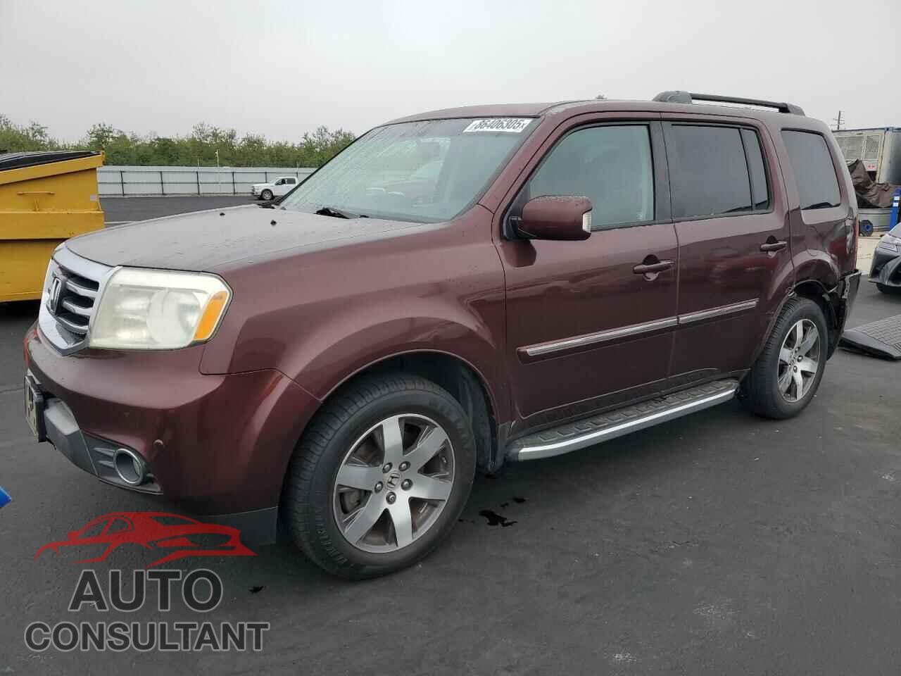 HONDA PILOT 2012 - 5FNYF4H90CB078599