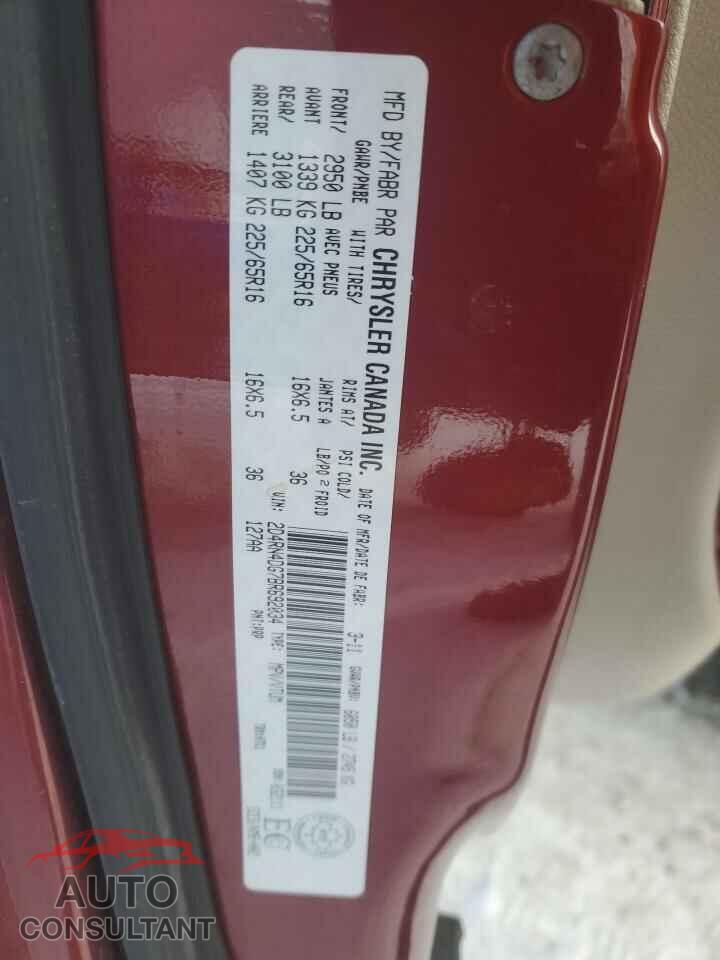 DODGE CARAVAN 2011 - 2D4RN4DG7BR692034