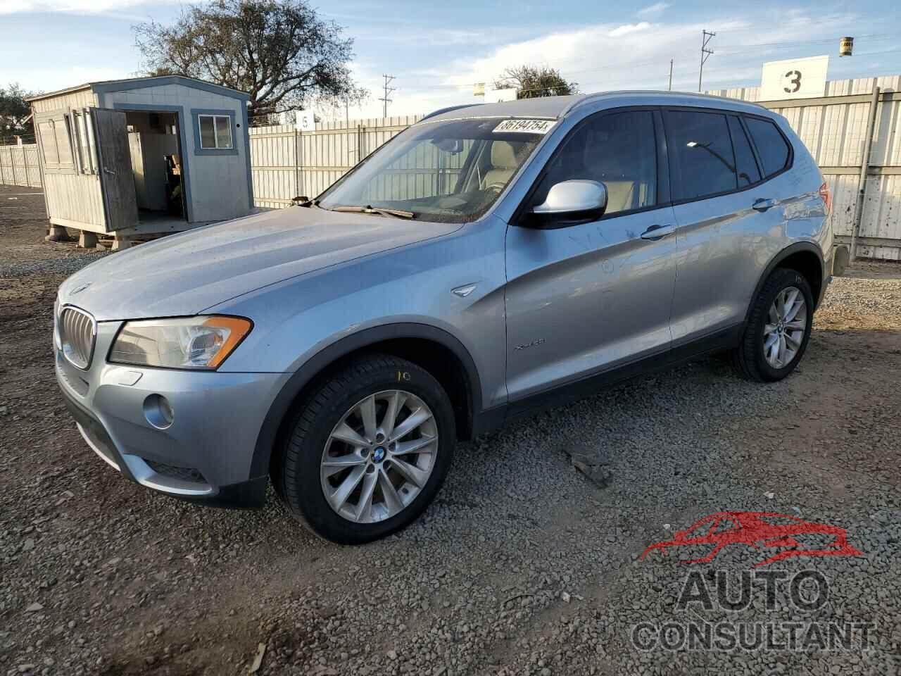BMW X3 2014 - 5UXWX9C52E0D18955