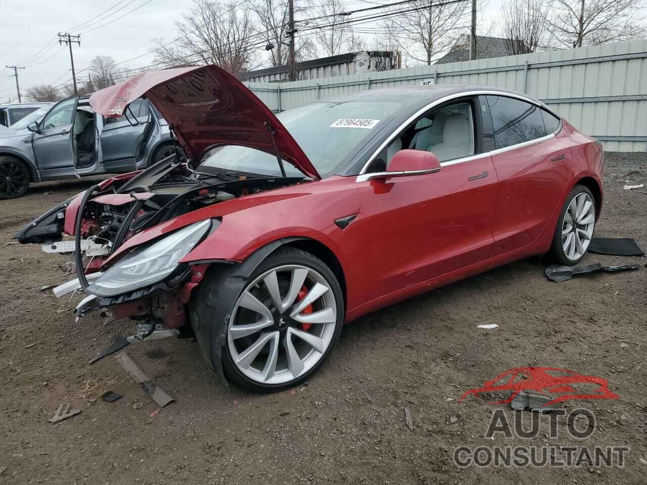 TESLA MODEL 3 2018 - 5YJ3E1EB6JF055392
