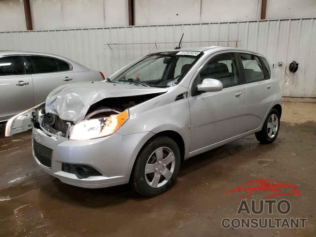 CHEVROLET AVEO 2009 - KL1TD66E59B395194