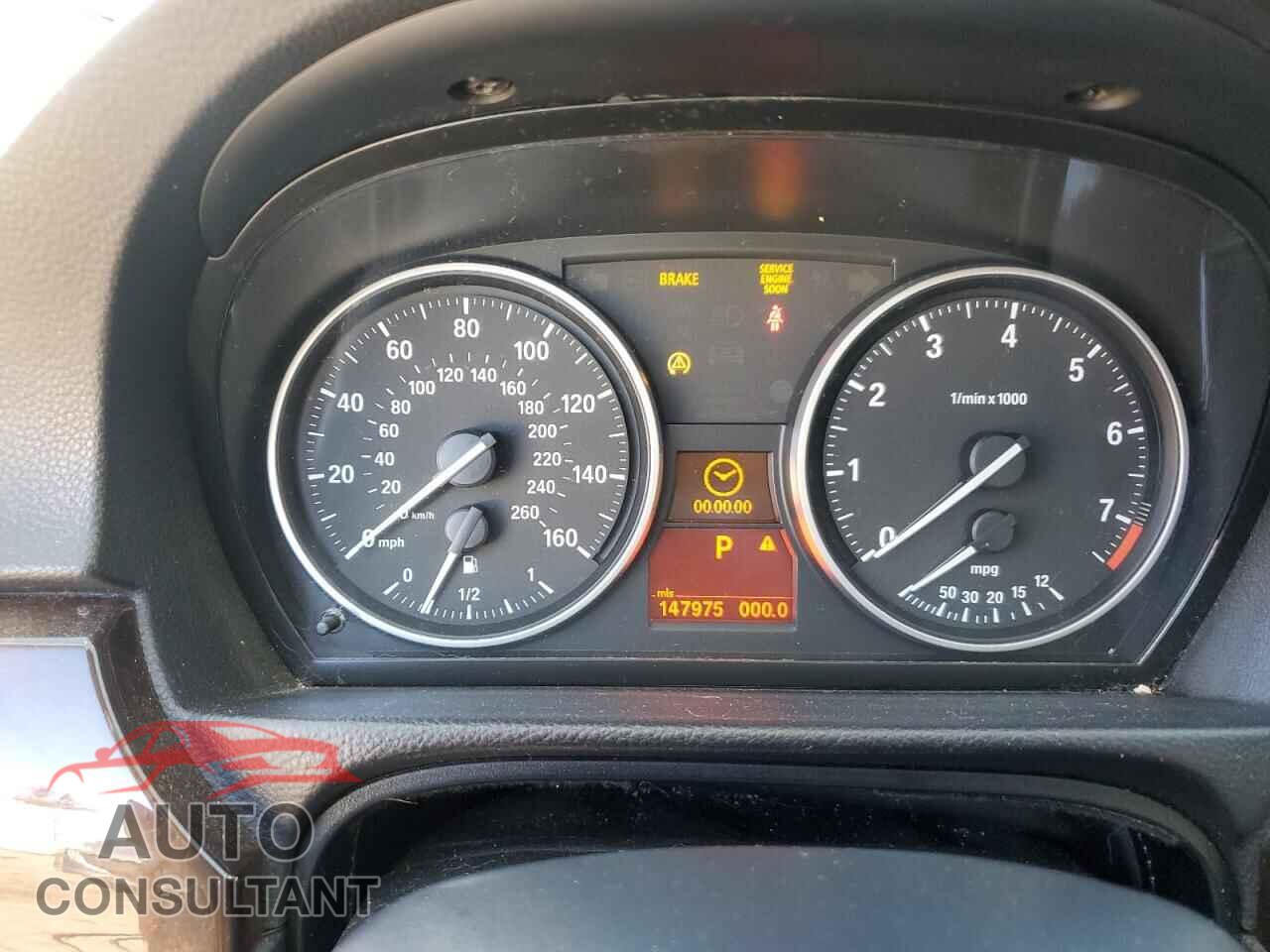 BMW 3 SERIES 2011 - WBAPK7C58BA972559