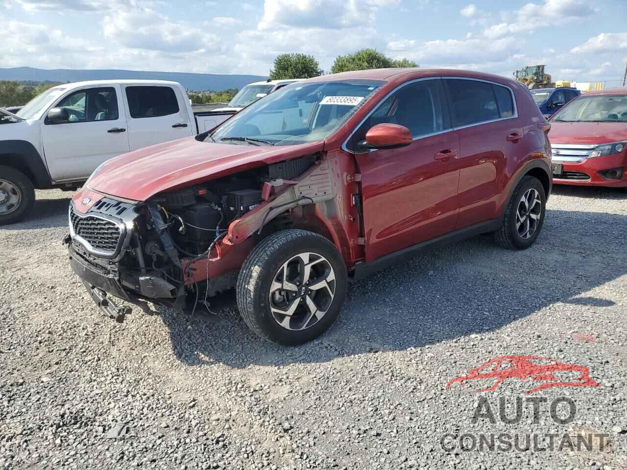 KIA SPORTAGE 2021 - KNDPMCAC7M7899286
