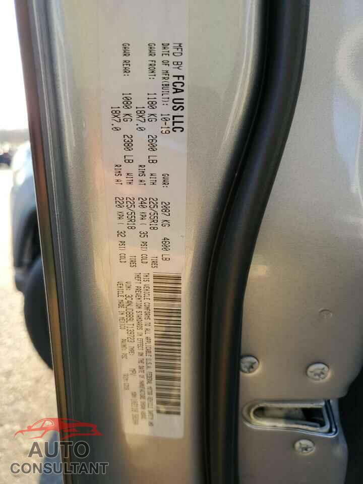 JEEP COMPASS 2020 - 3C4NJDBB9LT139723