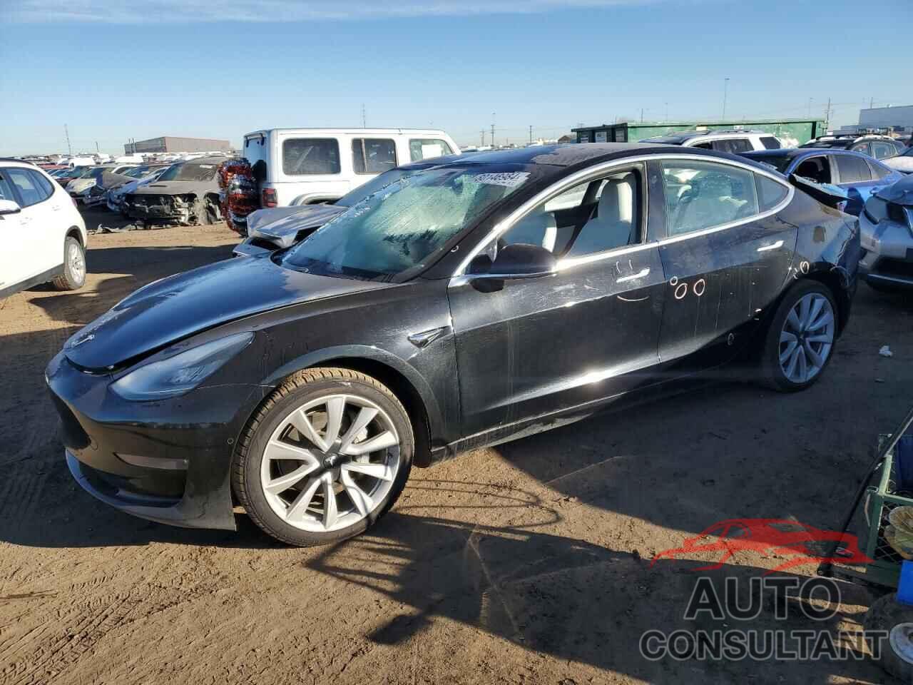 TESLA MODEL 3 2019 - 5YJ3E1EB2KF195683