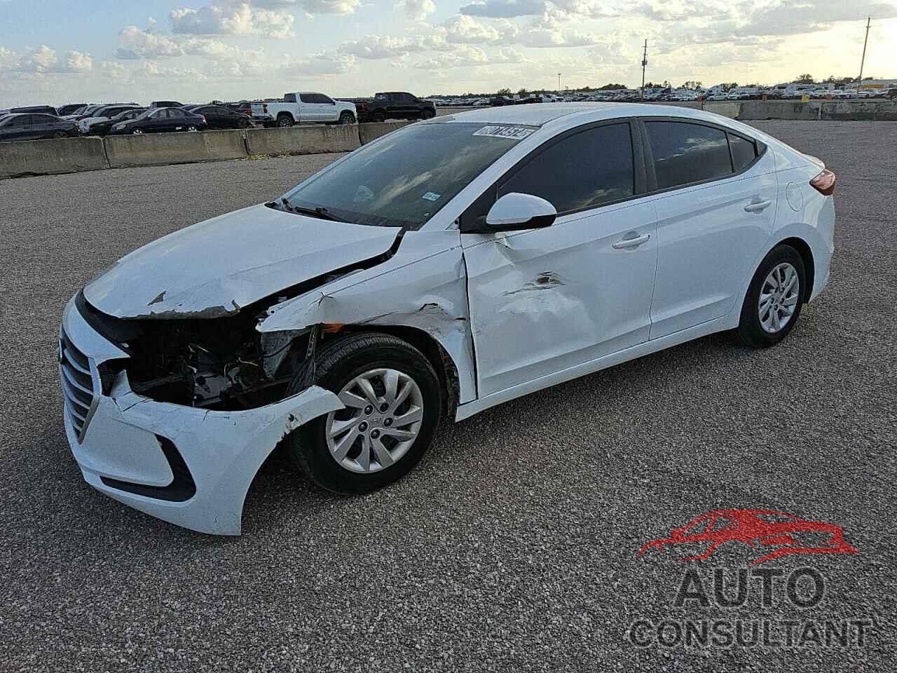 HYUNDAI ELANTRA 2018 - 5NPD74LF4JH274018