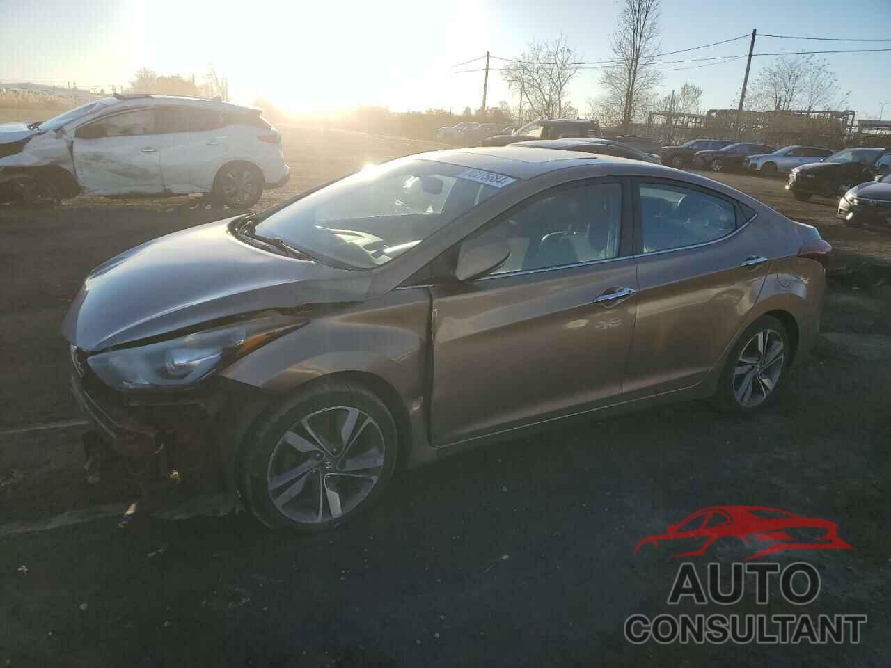 HYUNDAI ELANTRA 2014 - KMHDH4AHXEU151509