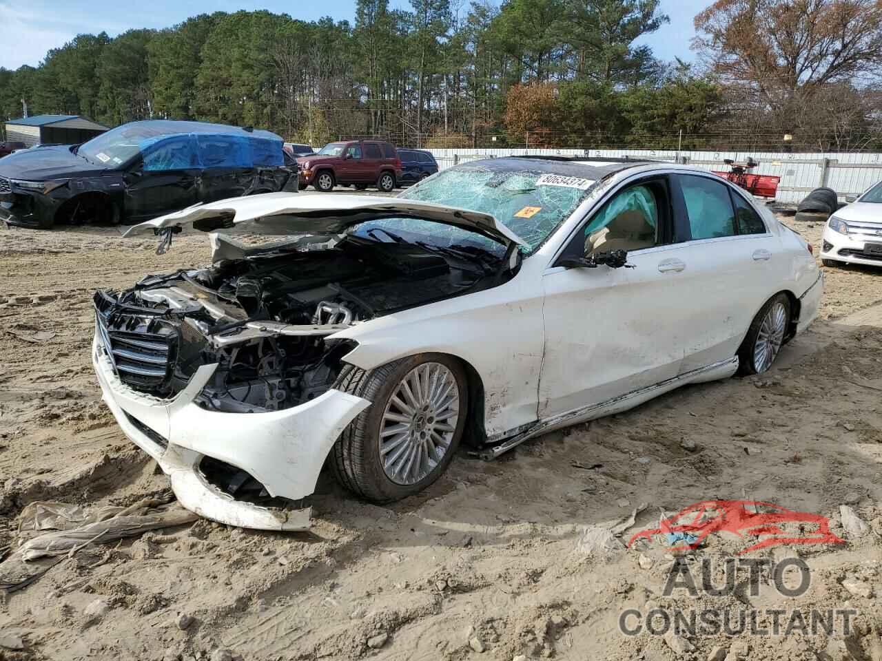 MERCEDES-BENZ C-CLASS 2017 - 55SWF4KB6HU219443