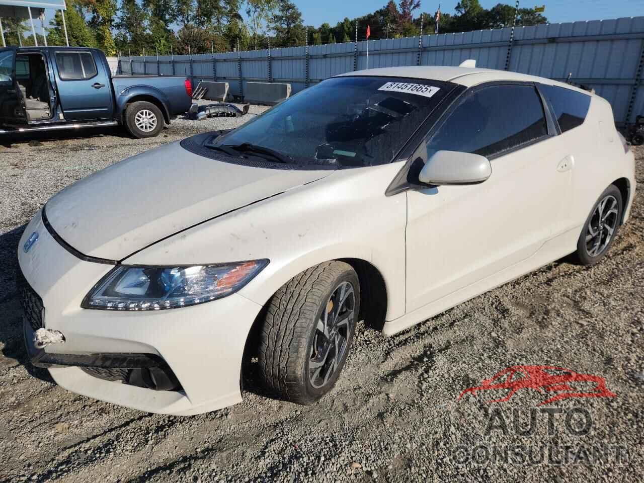 HONDA CRZ 2016 - JHMZF1D63GS001103