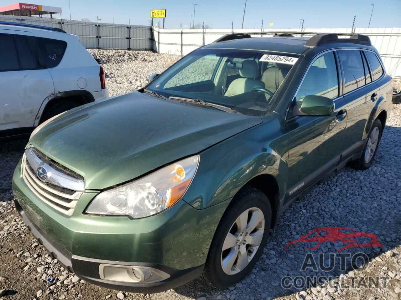 SUBARU OUTBACK 2010 - 4S4BRBGC6A3350206