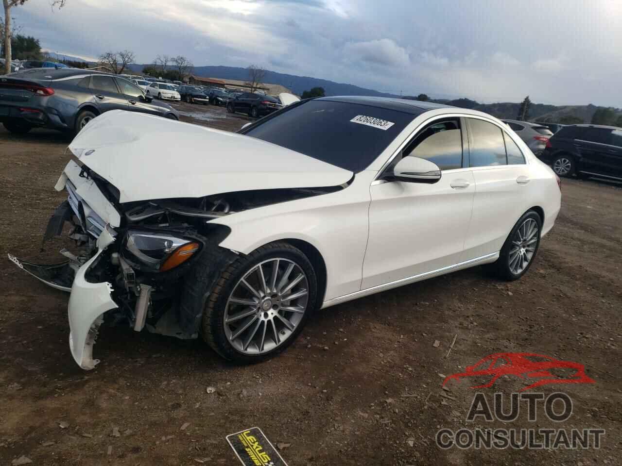 MERCEDES-BENZ C-CLASS 2017 - 55SWF4JB4HU197430