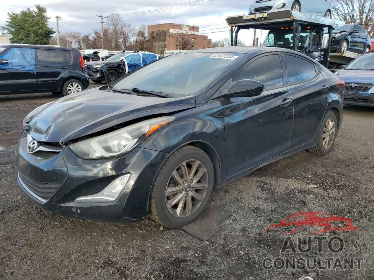 HYUNDAI ELANTRA 2014 - KMHDH4AE7EU103259