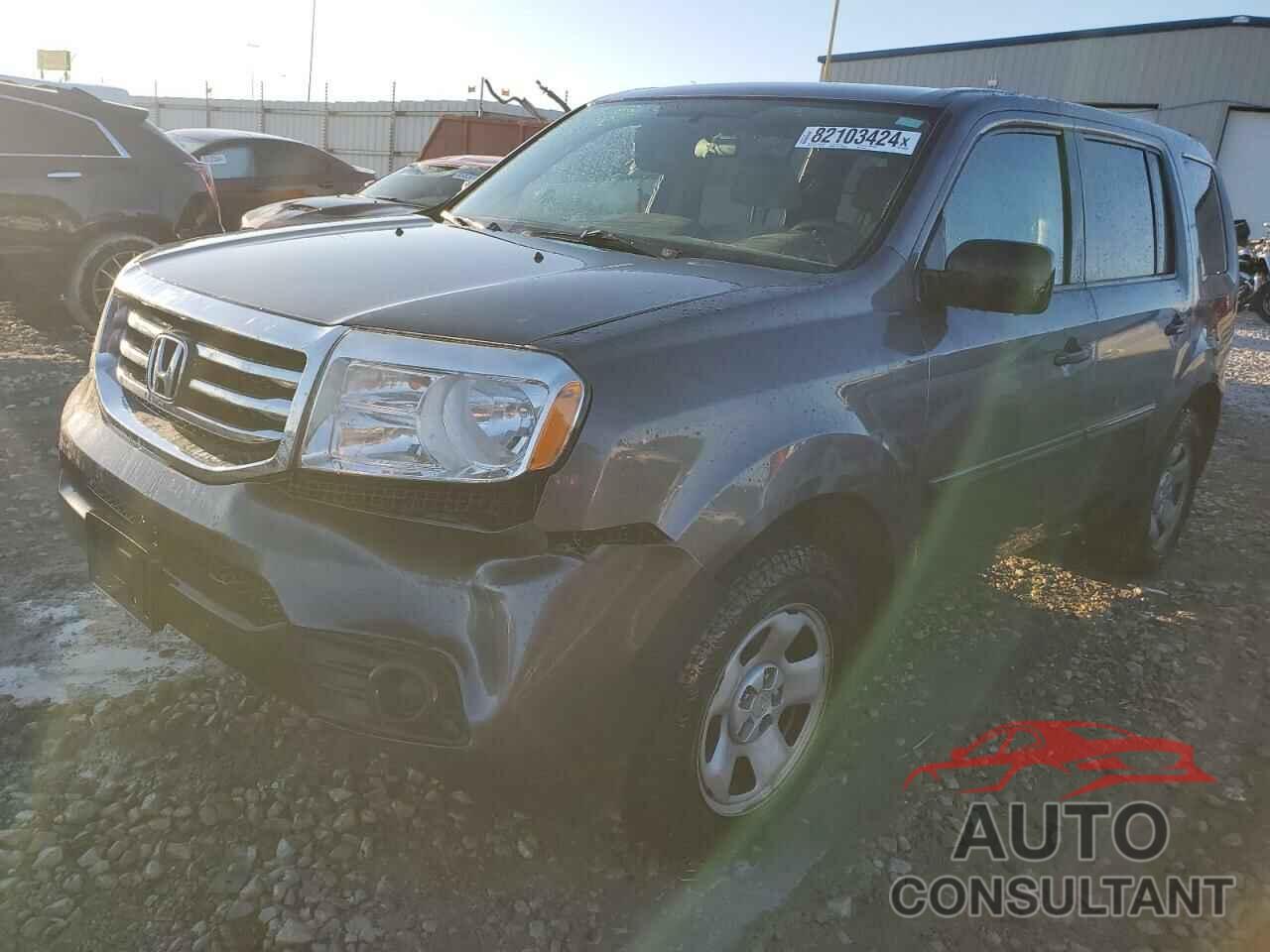 HONDA PILOT 2014 - 5FNYF4H29EB005222