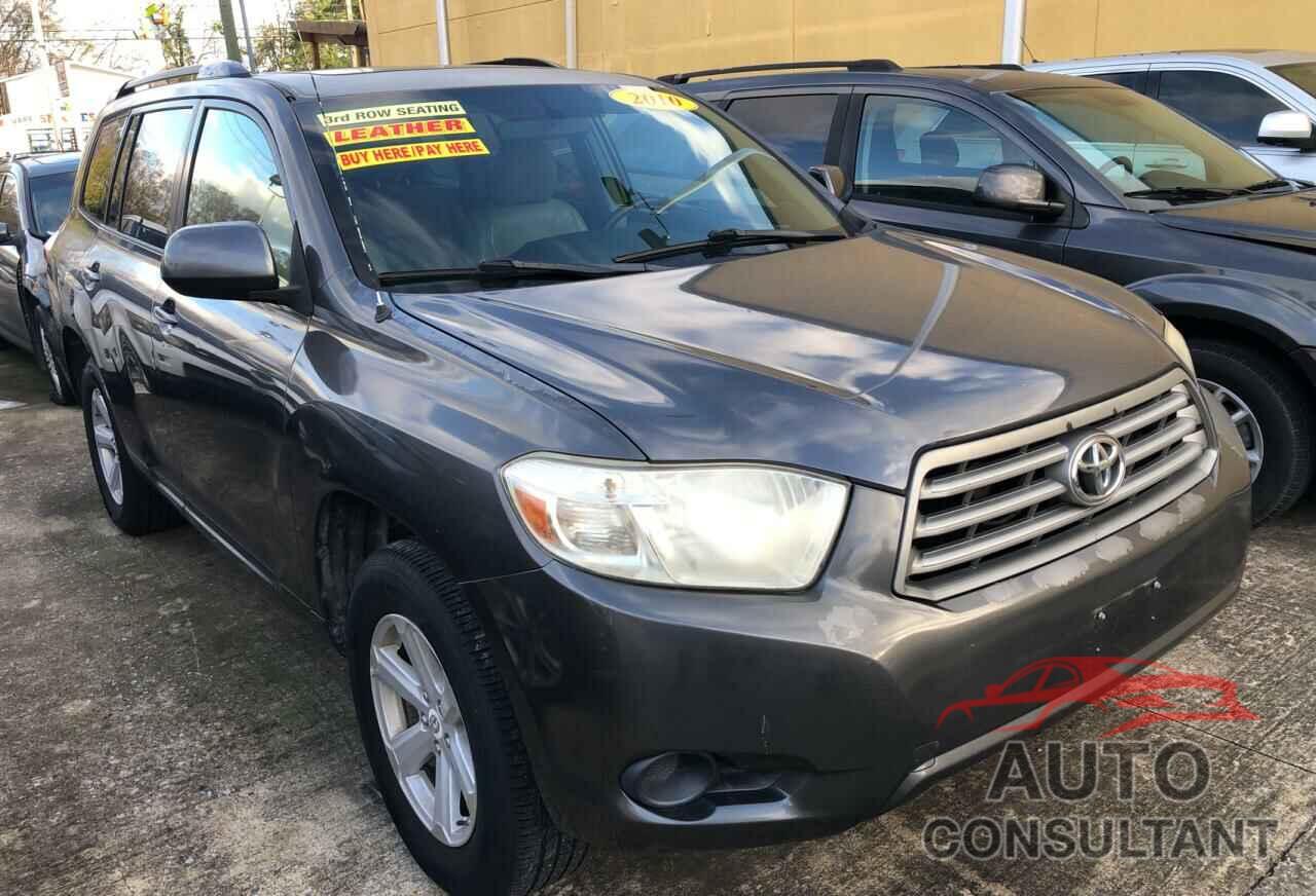 TOYOTA HIGHLANDER 2010 - 5TDZK3EH1AS010097