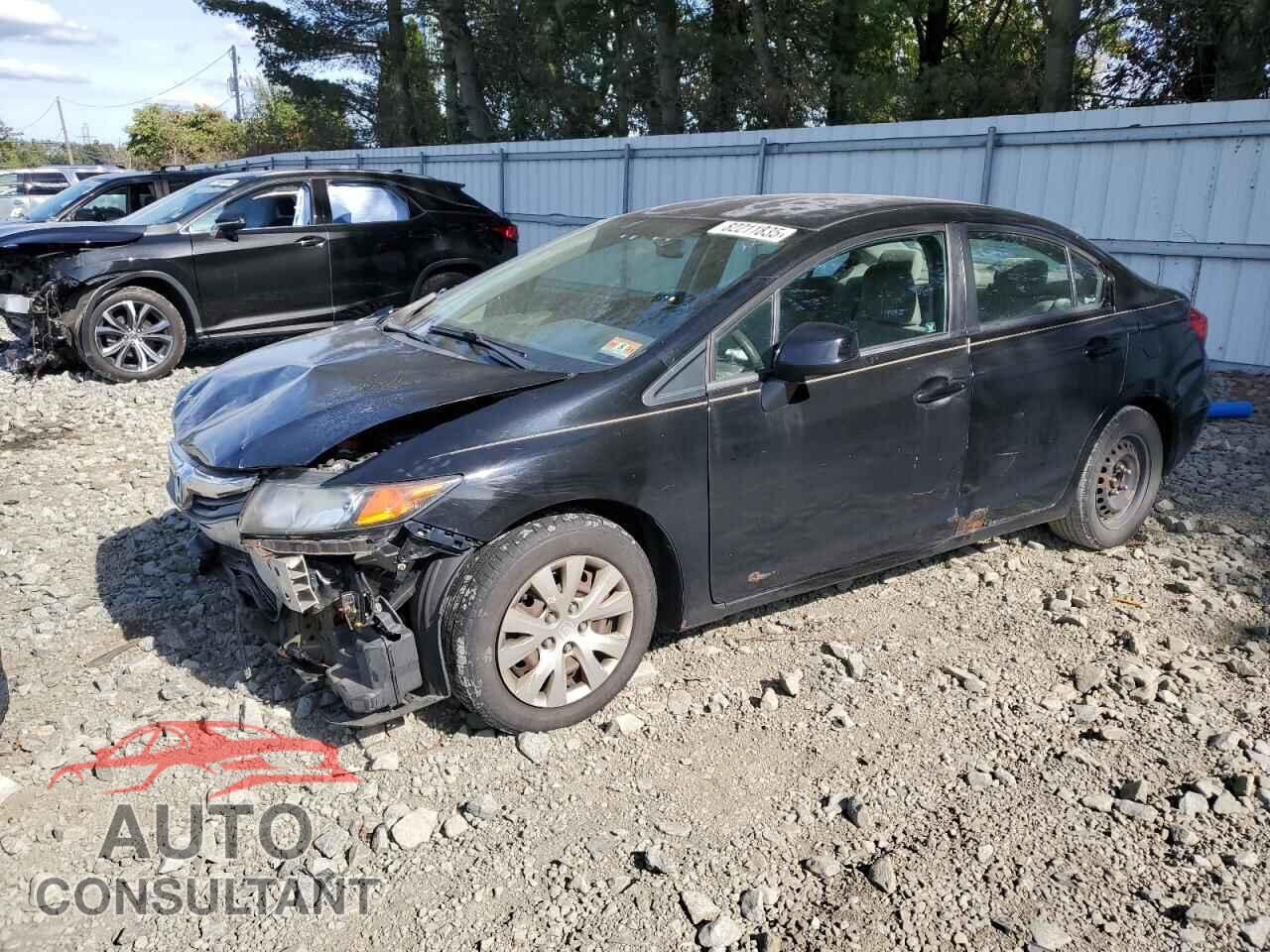 HONDA CIVIC 2012 - 2HGFB2F53CH599268
