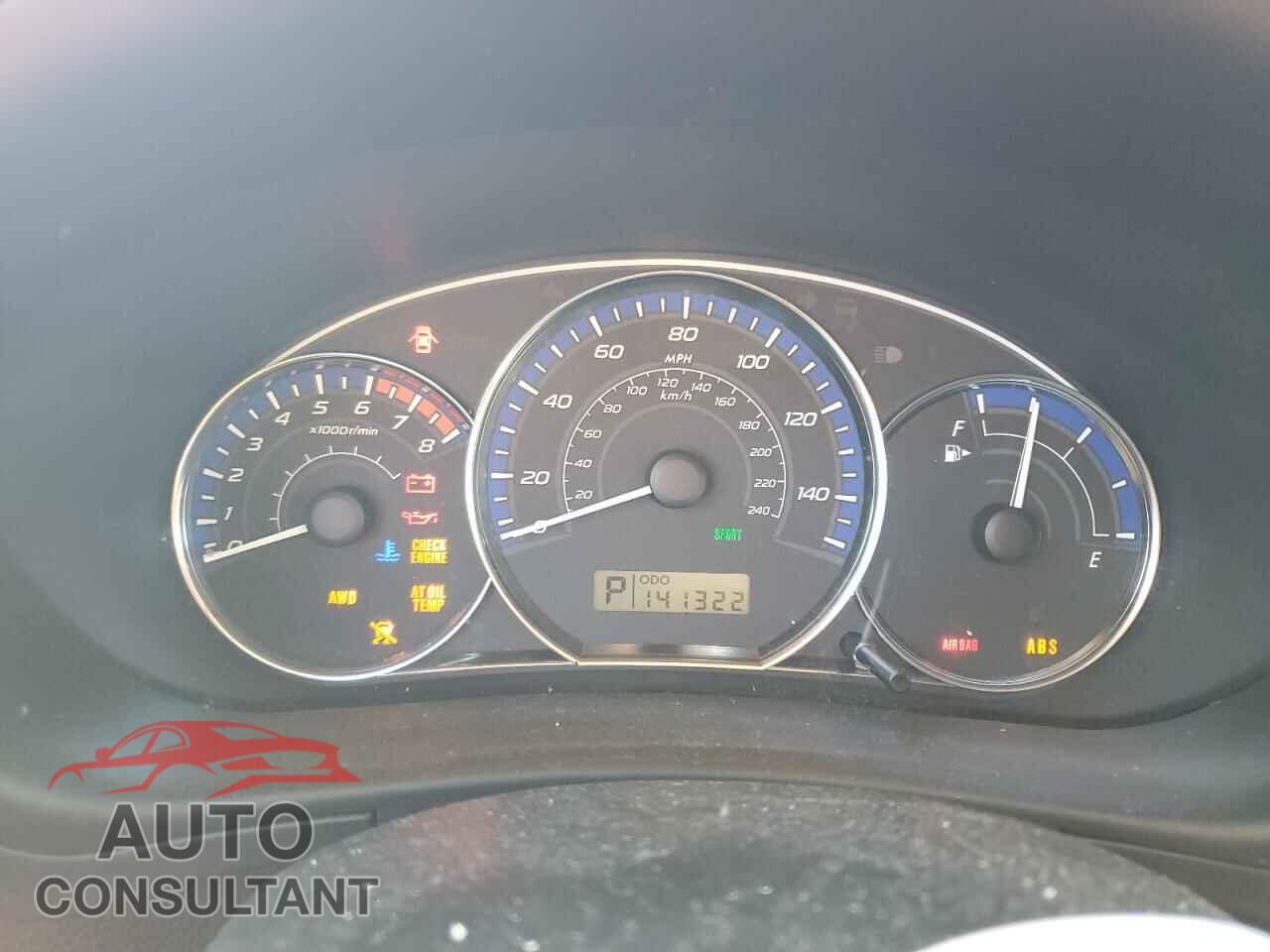 SUBARU FORESTER 2010 - JF2SH6DC4AH708331