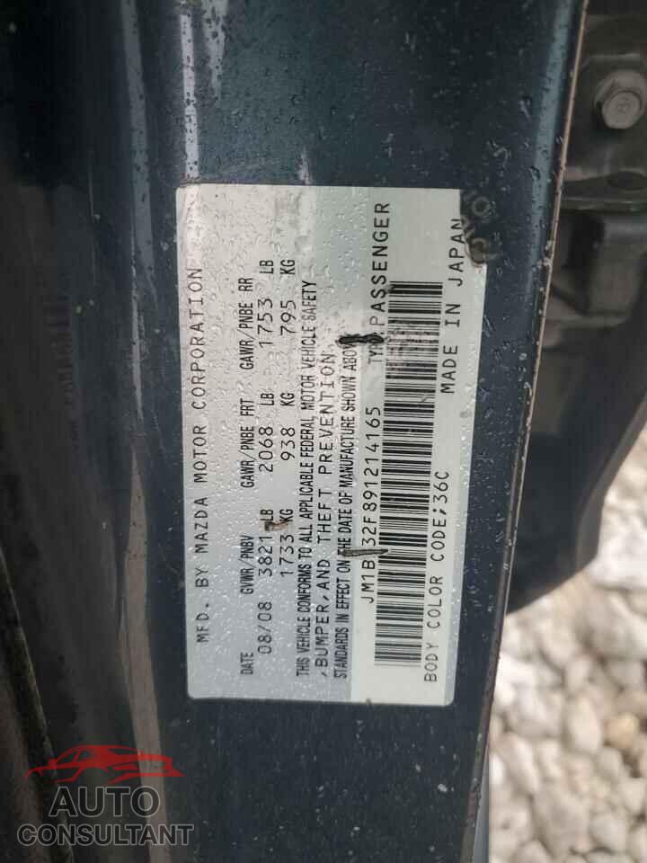 MAZDA 3 2009 - JM1BK32F891214165