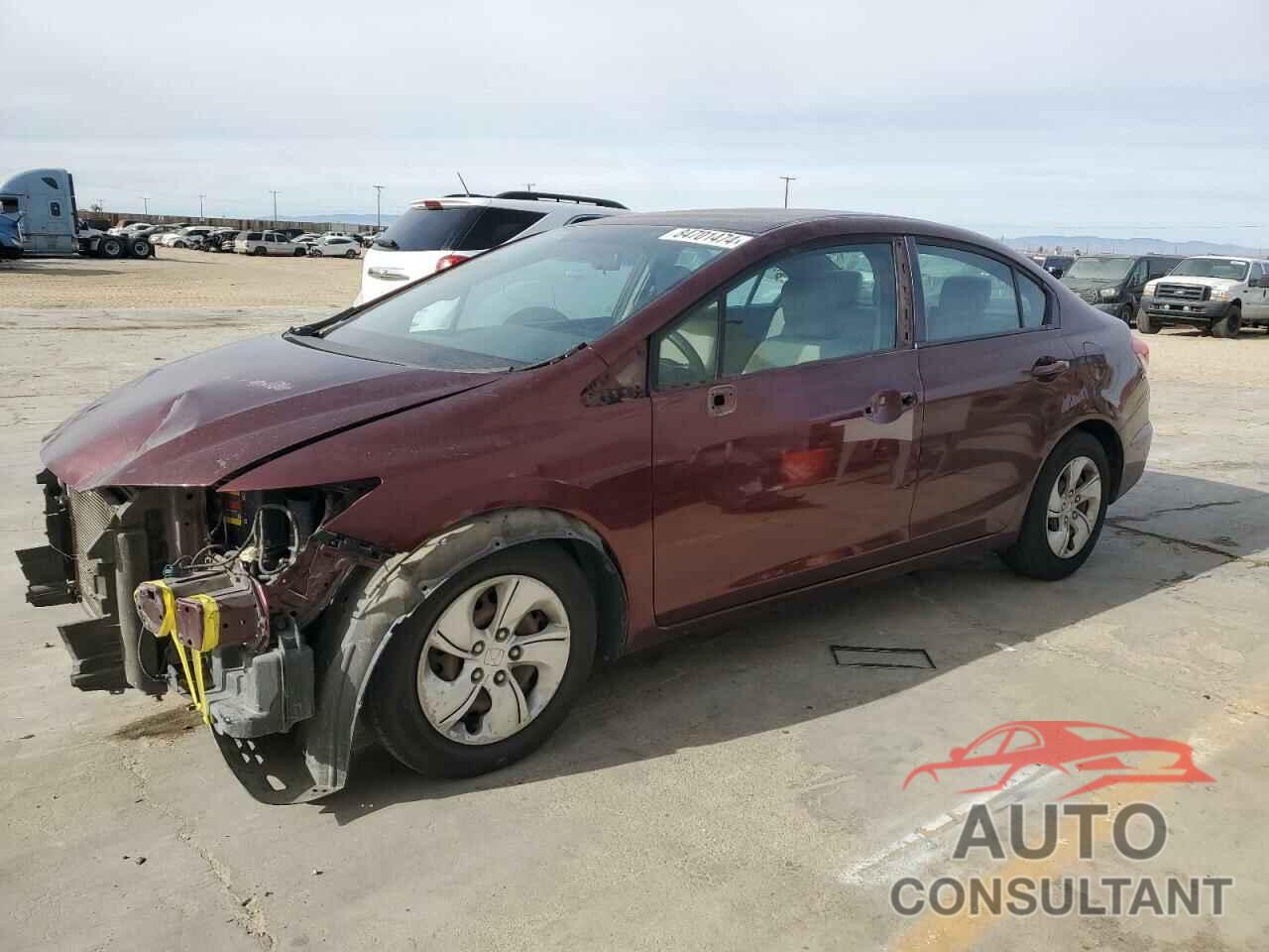 HONDA CIVIC 2014 - 19XFB2F58EE227390