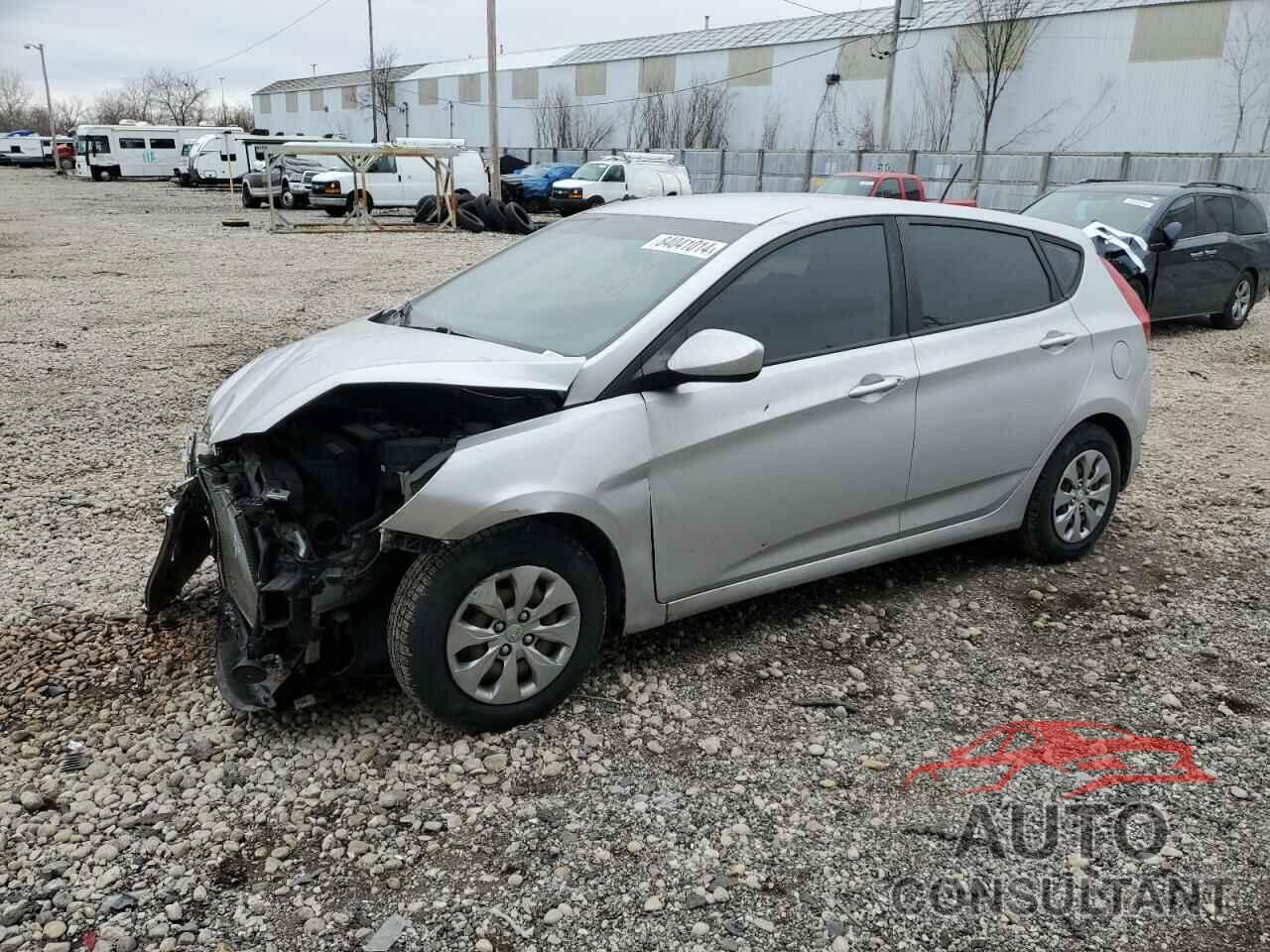 HYUNDAI ACCENT 2017 - KMHCT5AE6HU347330