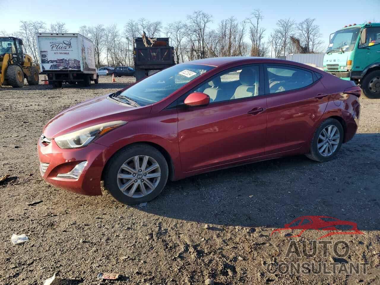 HYUNDAI ELANTRA 2016 - 5NPDH4AE9GH696351