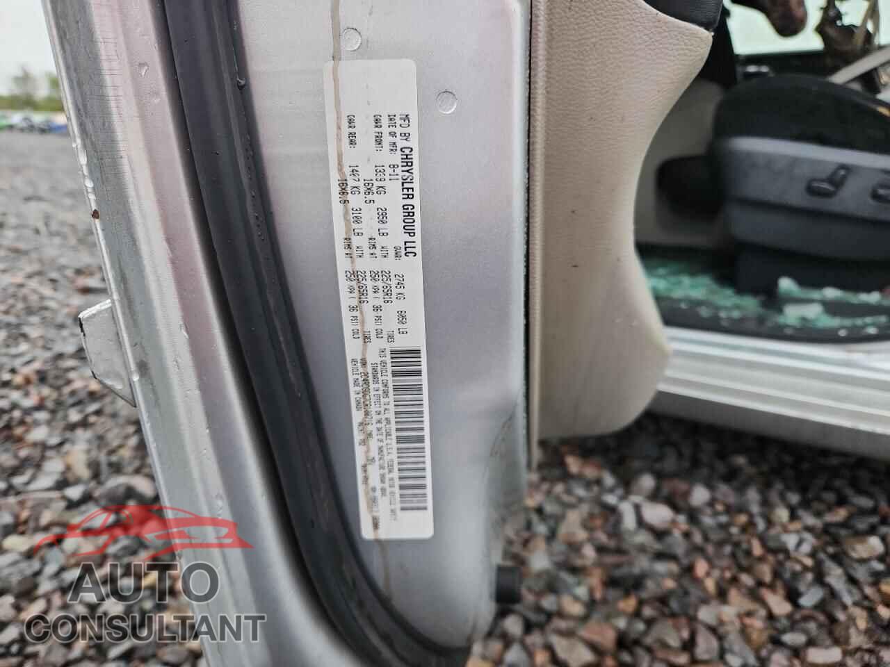 DODGE CARAVAN 2012 - 2C4RDGDG7CR100716