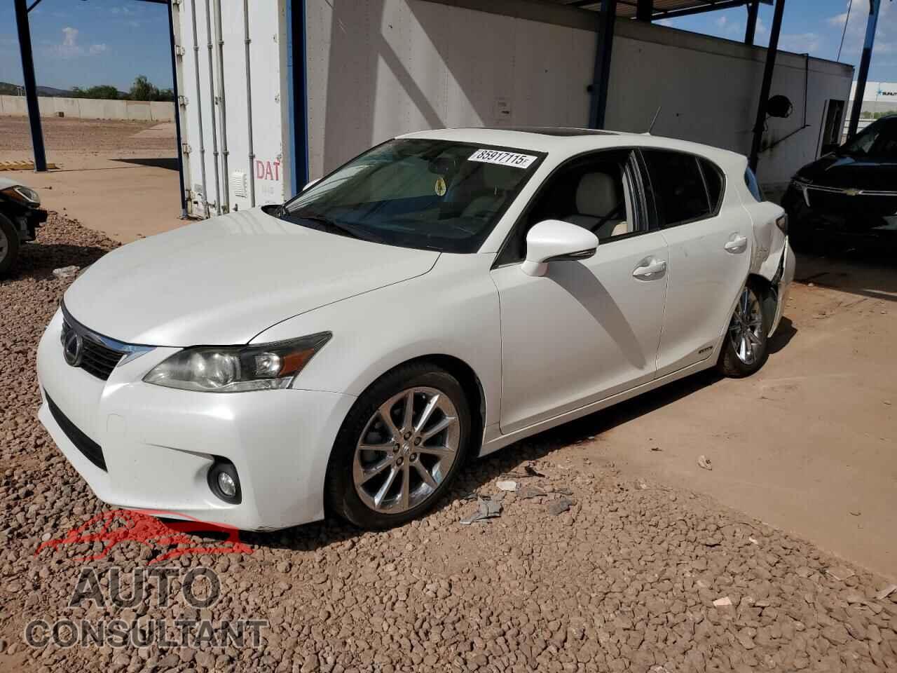 LEXUS CT 200 2013 - JTHKD5BH7D2133473