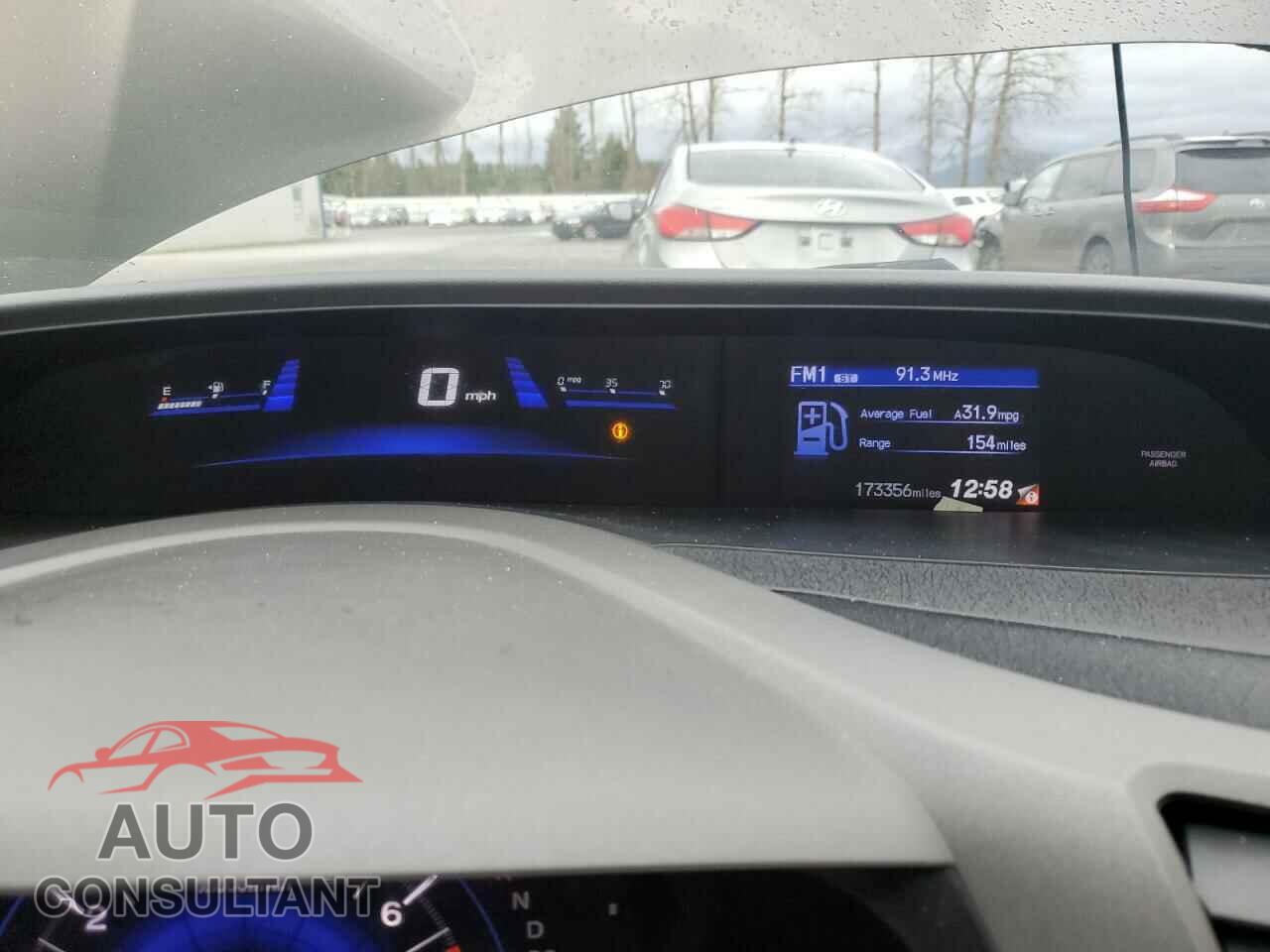 HONDA CIVIC 2012 - 19XFB2F59CE324739