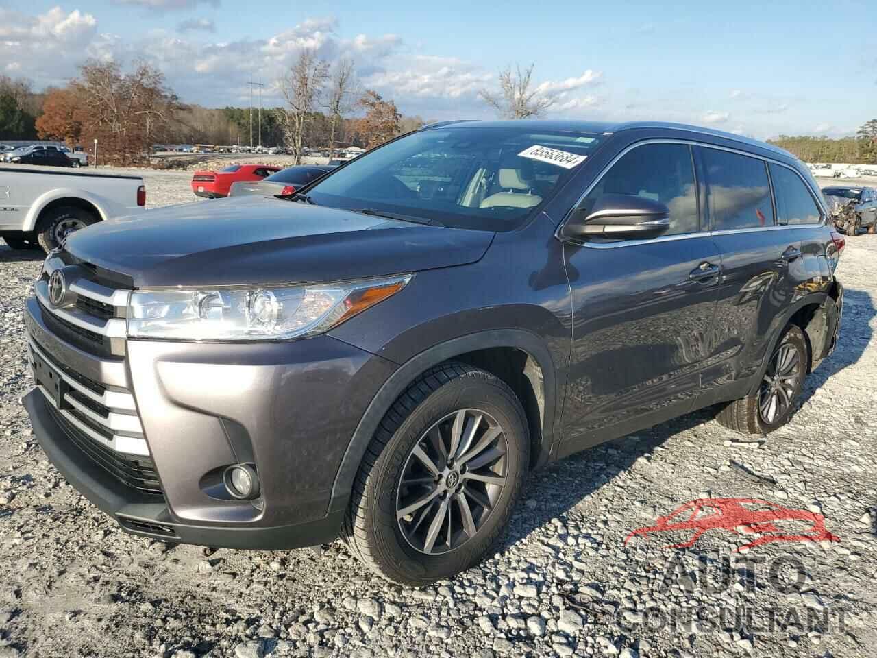 TOYOTA HIGHLANDER 2019 - 5TDKZRFH1KS362337