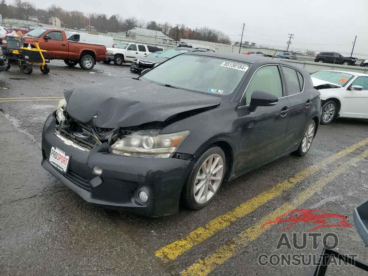 LEXUS CT 200 2012 - JTHKD5BHXC2048805