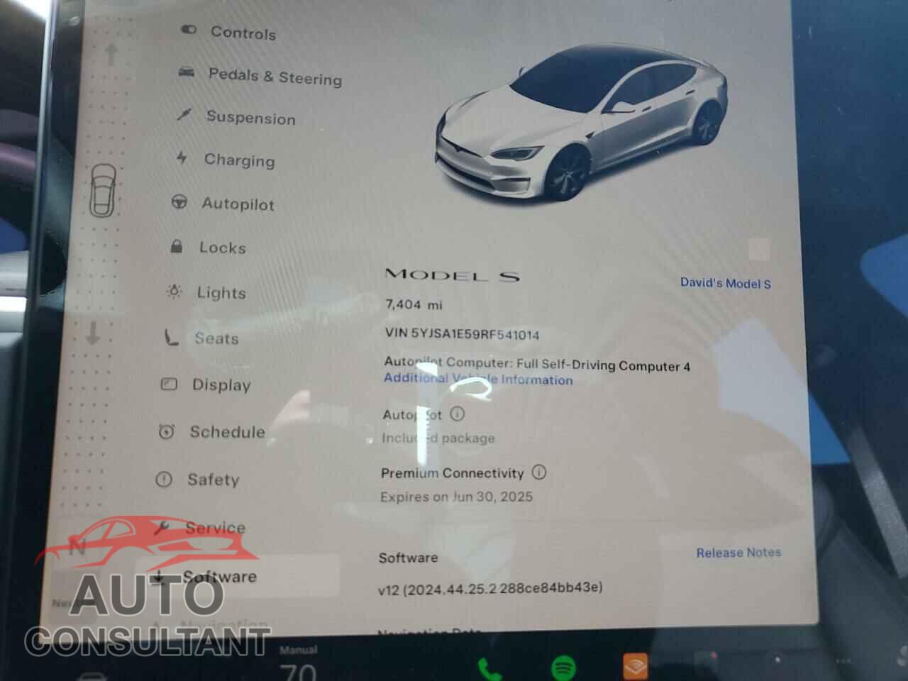 TESLA MODEL S 2024 - 5YJSA1E59RF541014