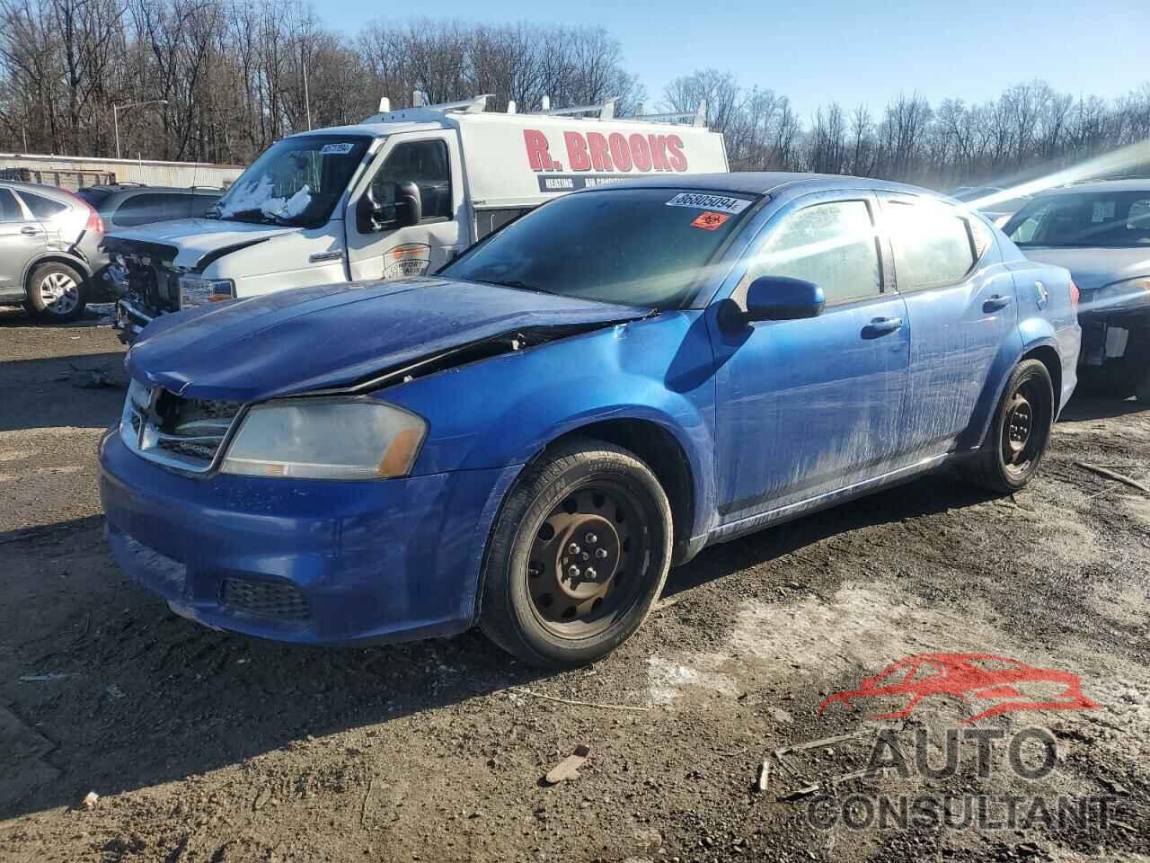 DODGE AVENGER 2012 - 1C3CDZAB0CN294517