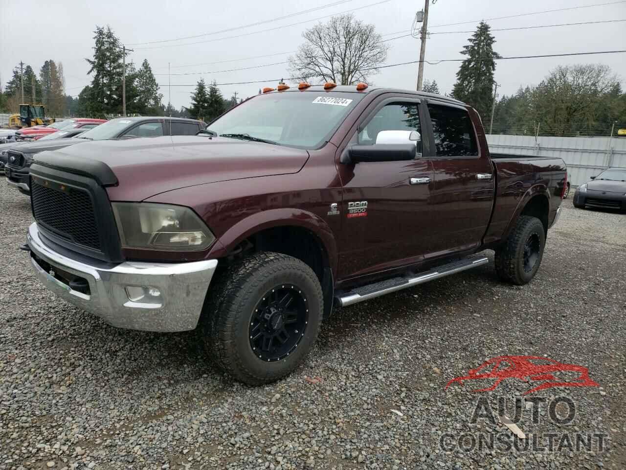 DODGE RAM 3500 2012 - 3C63D3EL6CG165337