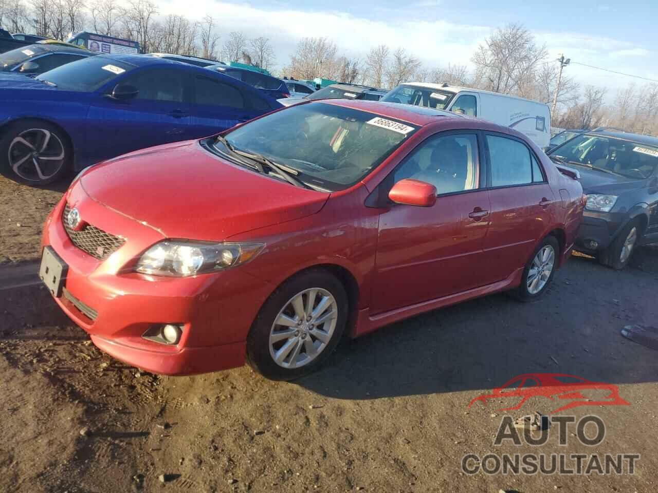 TOYOTA COROLLA 2010 - 2T1BU4EE7AC453287