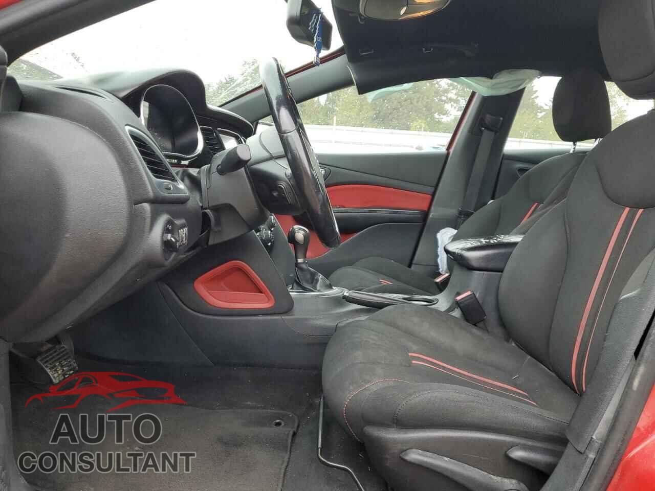 DODGE DART 2013 - 1C3CDFBA6DD126327