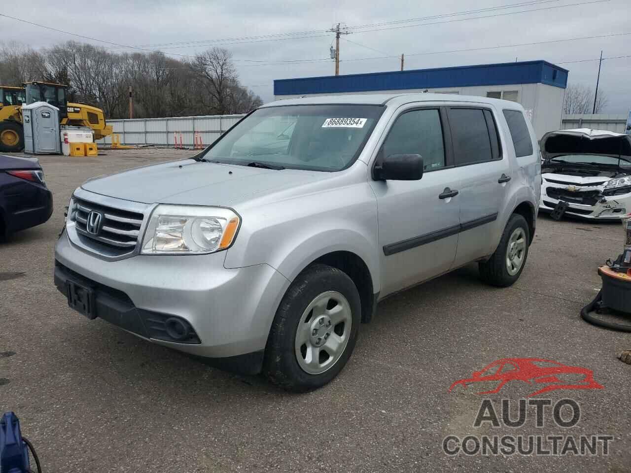 HONDA PILOT 2012 - 5FNYF4H24CB034933