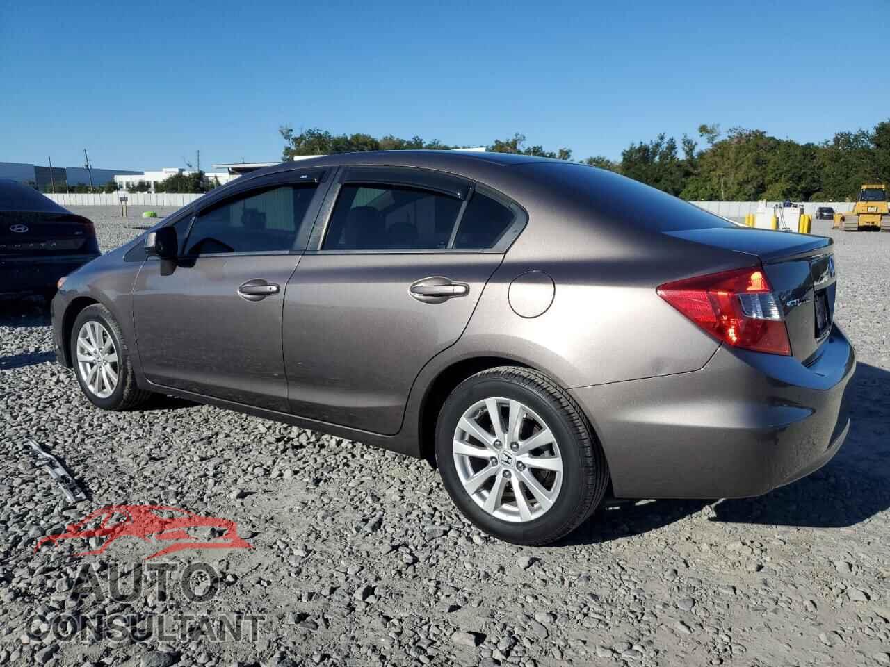HONDA CIVIC 2012 - 19XFB2F98CE336576