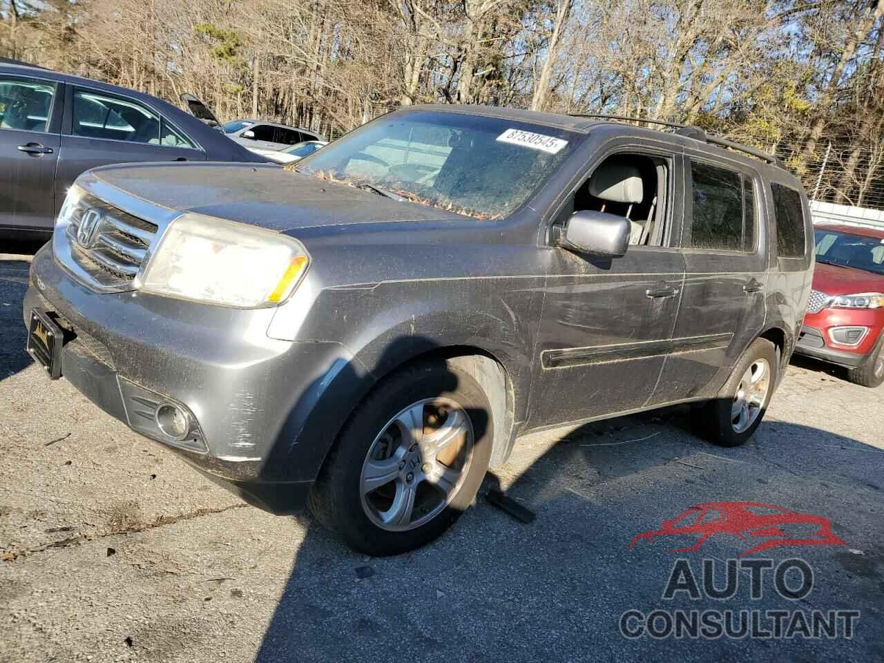 HONDA PILOT 2012 - 5FNYF4H47CB022387