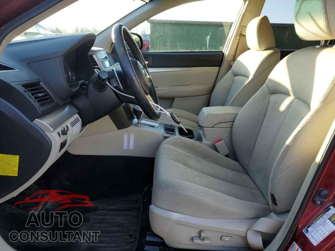 SUBARU OUTBACK 2011 - 4S4BRBCC2B3425426