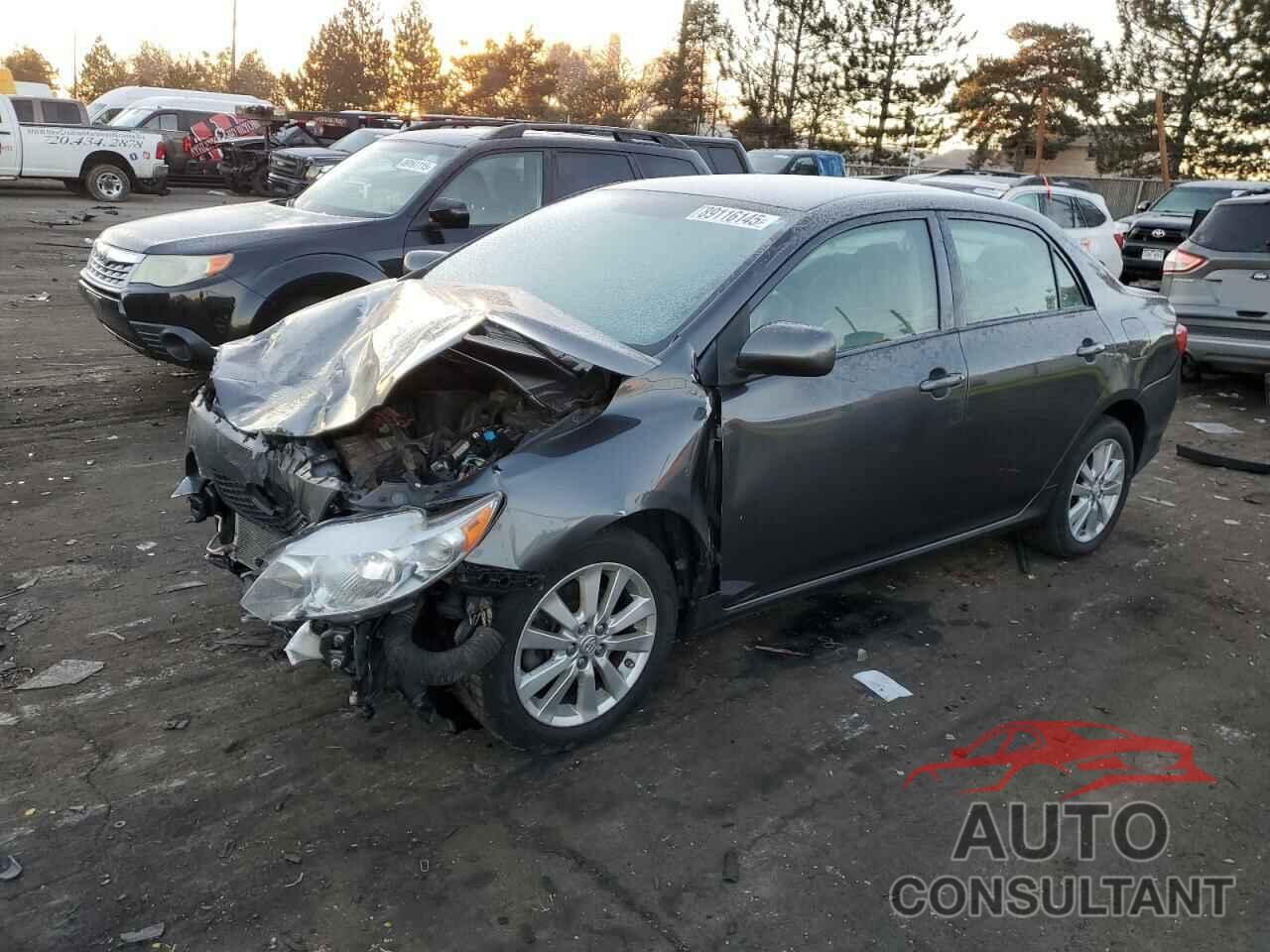 TOYOTA COROLLA 2009 - 1NXBU40E69Z126607