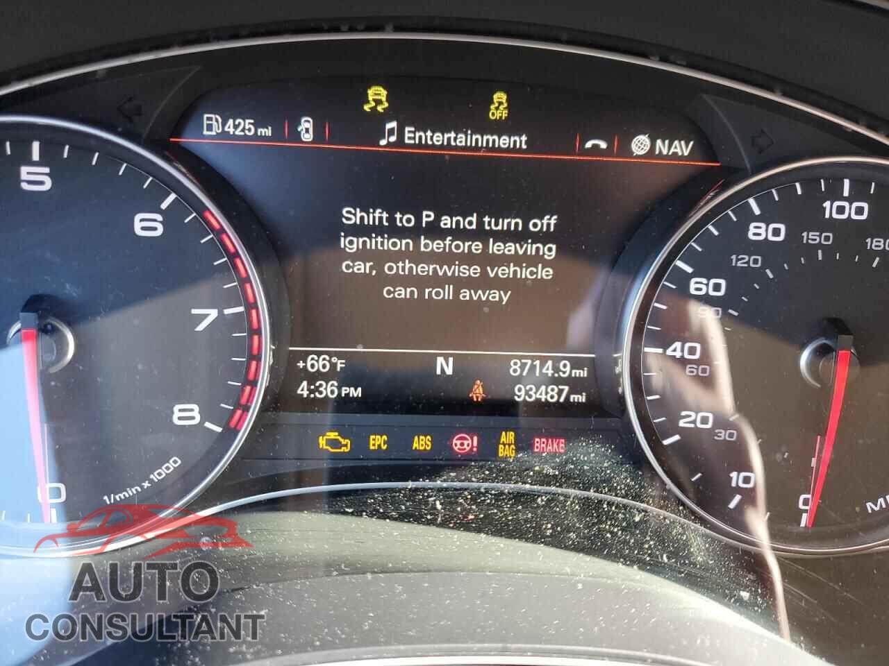 AUDI A6 2013 - WAUGFAFC3DN079111