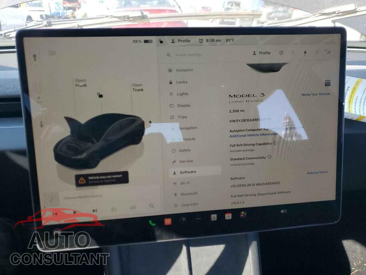 TESLA MODEL 3 2024 - 5YJ3E1EAXRF834779