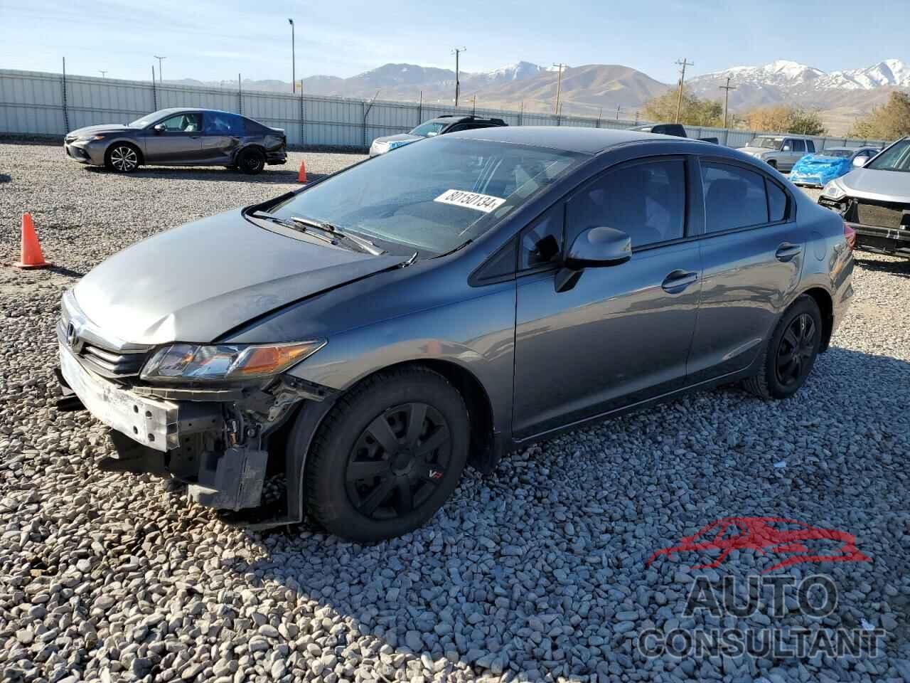 HONDA CIVIC 2012 - 19XFB2F56CE108301