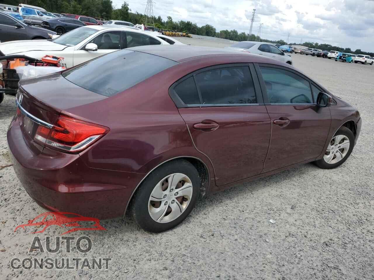 HONDA CIVIC 2013 - 19XFB2F55DE063899
