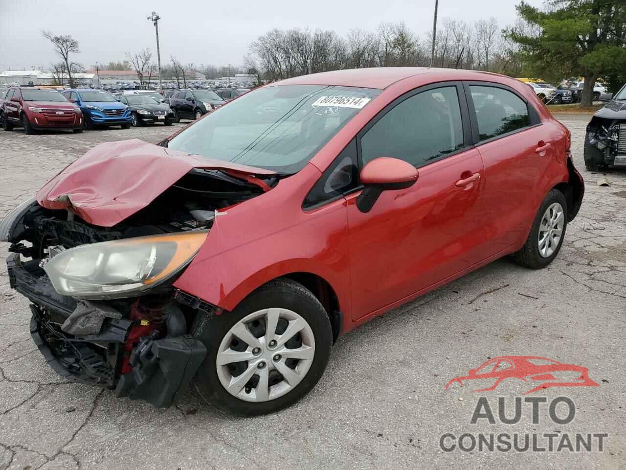 KIA RIO 2012 - KNADN5A33C6080076