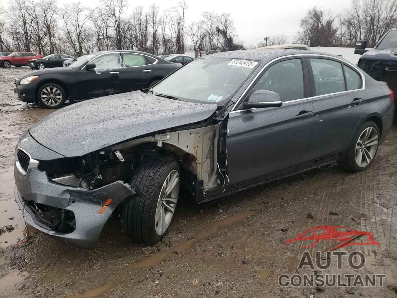 BMW 3 SERIES 2017 - WBA8D9G38HNU62880