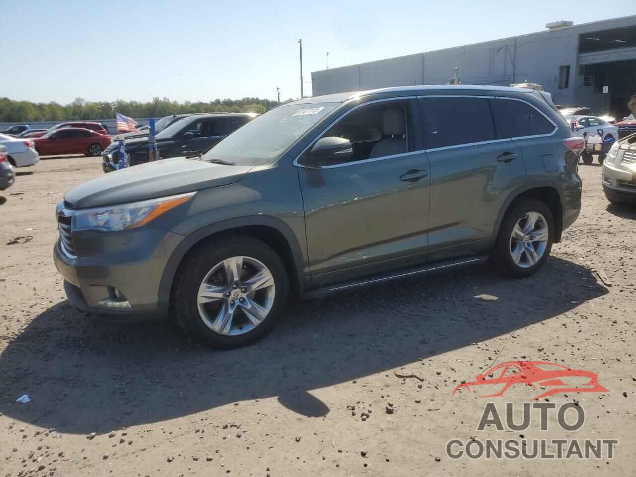 TOYOTA HIGHLANDER 2014 - 5TDDKRFH2ES008604